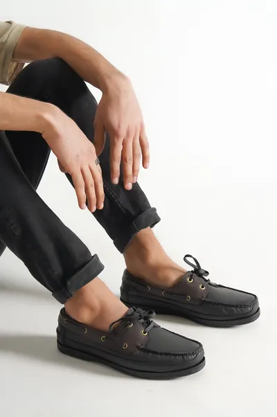 Dexter Casual Hakiki Deri Erkek Ayakkabı Siyah — görsel 2/4