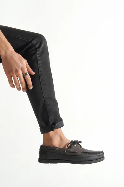 Dexter Casual Hakiki Deri Erkek Ayakkabı Siyah — görsel 4/4