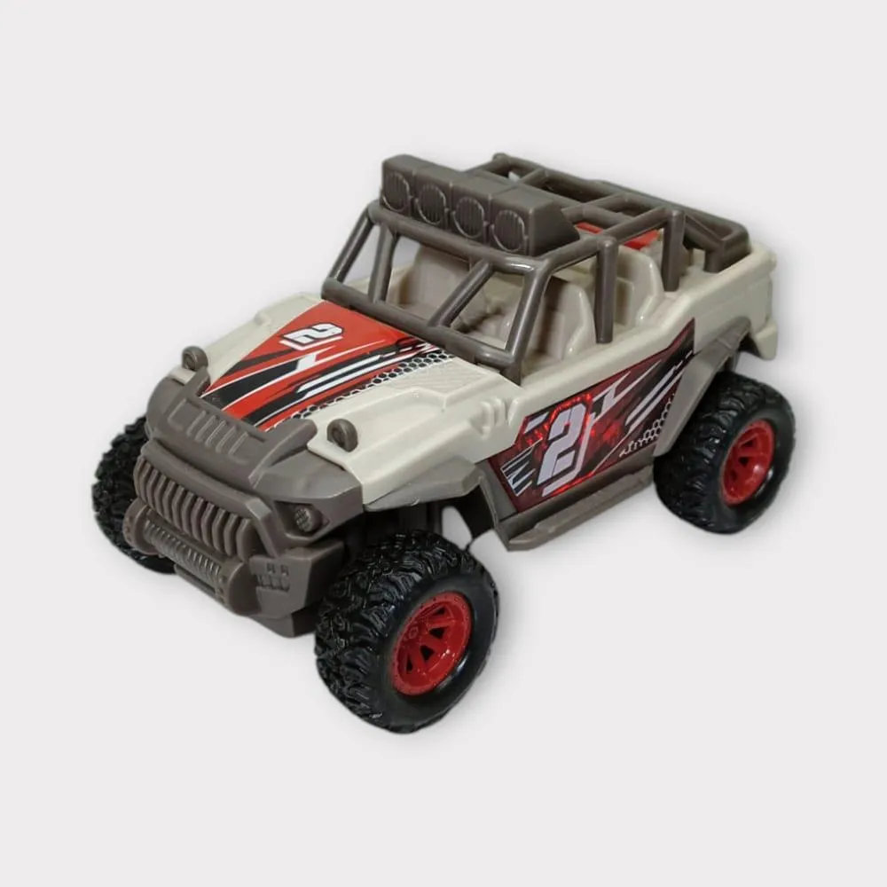 Maxx Wheels Sesli ve Işıklı Arazi Aracı  - 666-18PA - Gri - 1 ADET