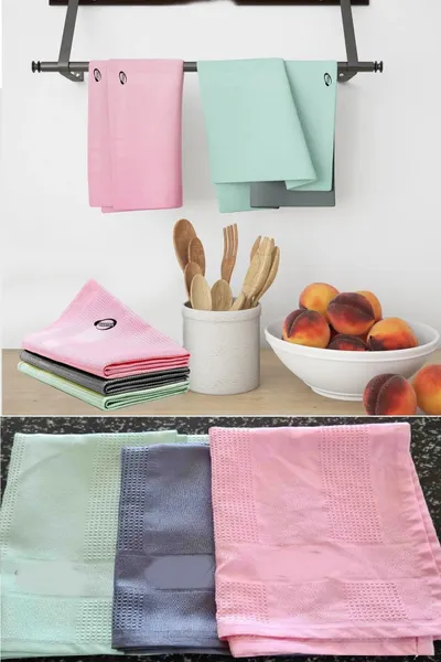 3 Adet Gerçek Mikrofiber Temizlik Bezi (40x60 cm) - İz Bırakmaz Cam Ev Araba Temizlik Bezi — görsel 1/4