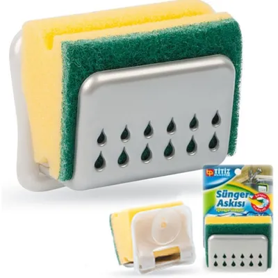 Sünger Askısı Sponge Hanger -BUlaşık Süngeri Askısı — görsel 1/3